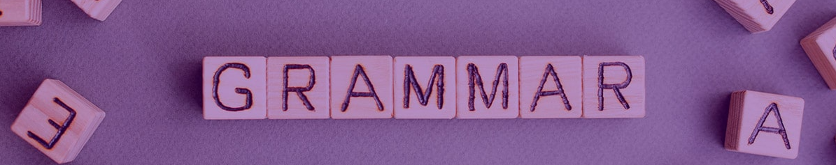 Lesson 1: Grammar Banner
